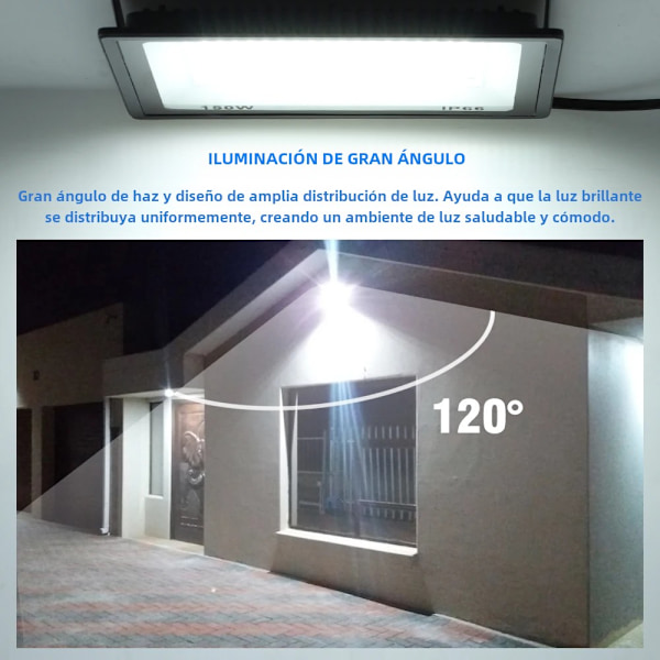 Høy Lysstyrke LED Flomlys 100W 200W 300W IP66 Vanntett Flomlys For Hage Gate Utendørs Belysning 10W