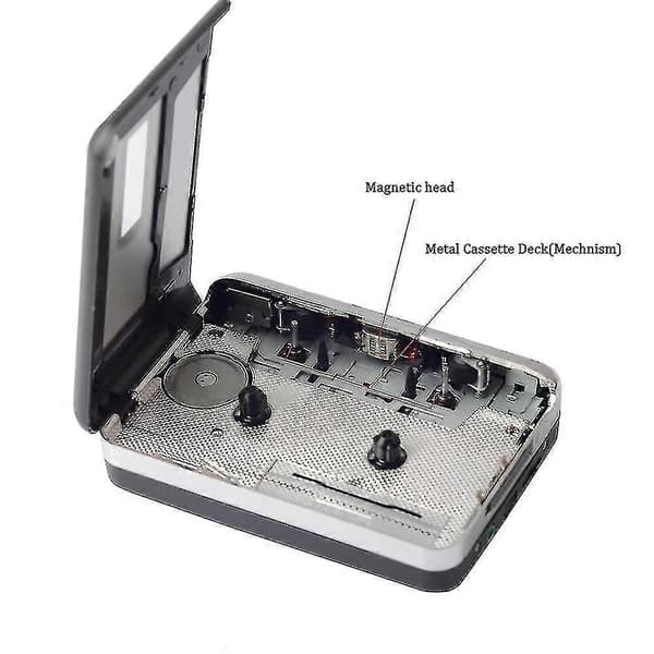 Walkman Kassetteafspiller USB Kassetteoptager til MP3