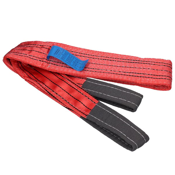 Lifting Sling Soft Lifting Webbing 5T Flat Thickened PES Strap 12 cm Width Transport 4 Meters