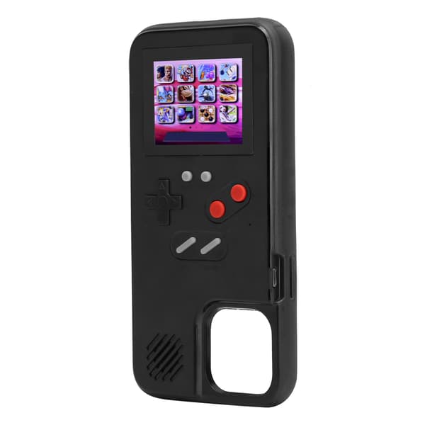 2 in 1 Handheld Game Console Phone Case Protective Shell for iPhone 12 Pro Max Black