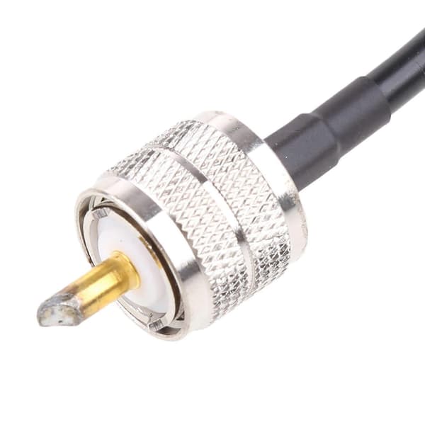 UHF Han PL-259 til UHF Han PL-259 Lavt Tab Digital Koaksial UHF Jumperkabel