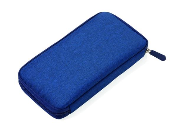 Resefodral Passfodral med RFID - Julklapp Present blå blue