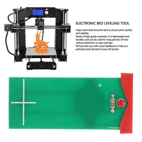Elektronisk værktøj til nivellering af senge Pålidelig stabil 3D-printer niveller til 3D-printer