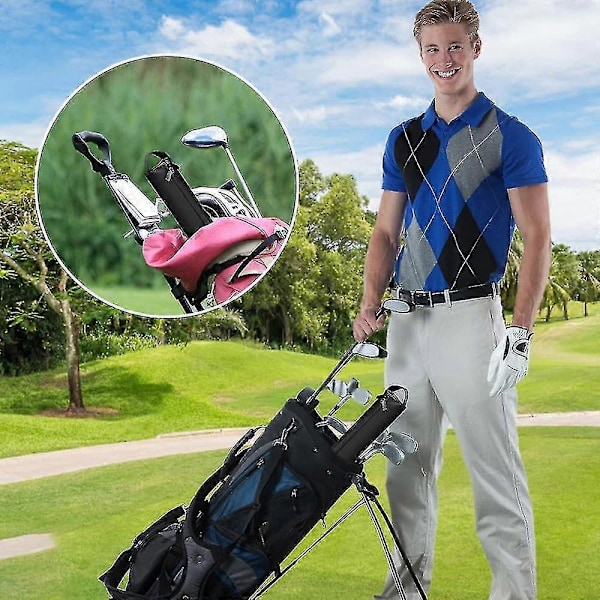Ölhållare för Golfbag, rymmer 7 ölburkar, justerbar axelrem, håller burkdrycker kalla