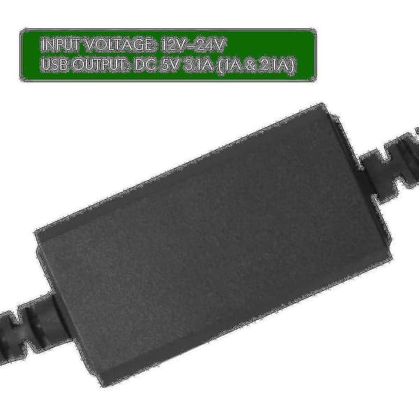 12v Waterproof Motorcycle Dual-USB Charger Socket Adapter Outlet