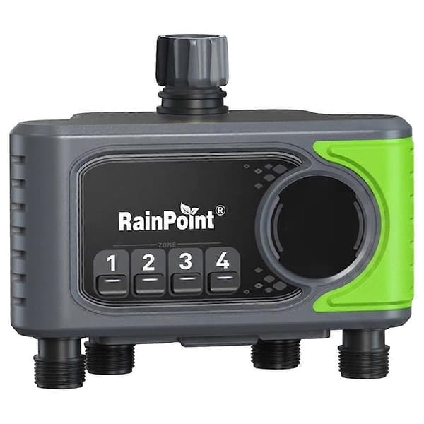 RAINPOINT Timer 4 Zoner Automatisk Vandingssystem Controller med Regnforsinkelse Manuel Vanding Inkluderer Ikke Gateway