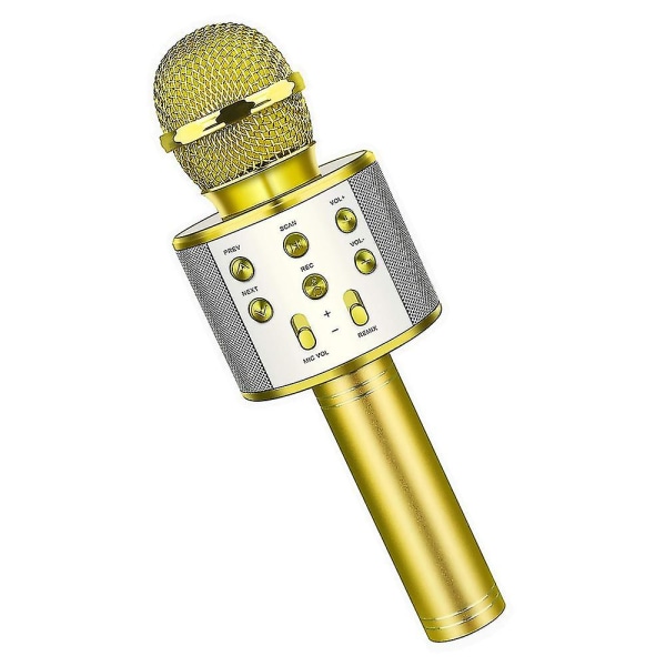 Trådlös bärbar handhållen Bluetooth karaokemikrofon