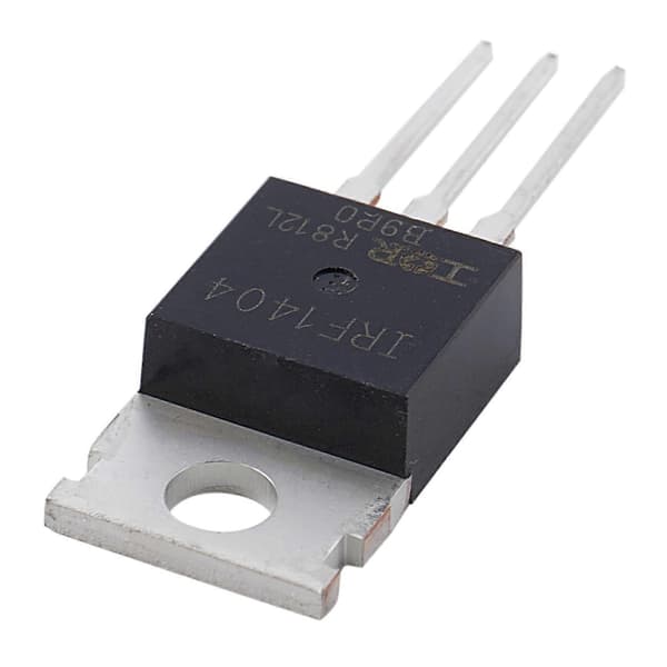 10 stk. MOSFET Transistor IRF1404 black  silver