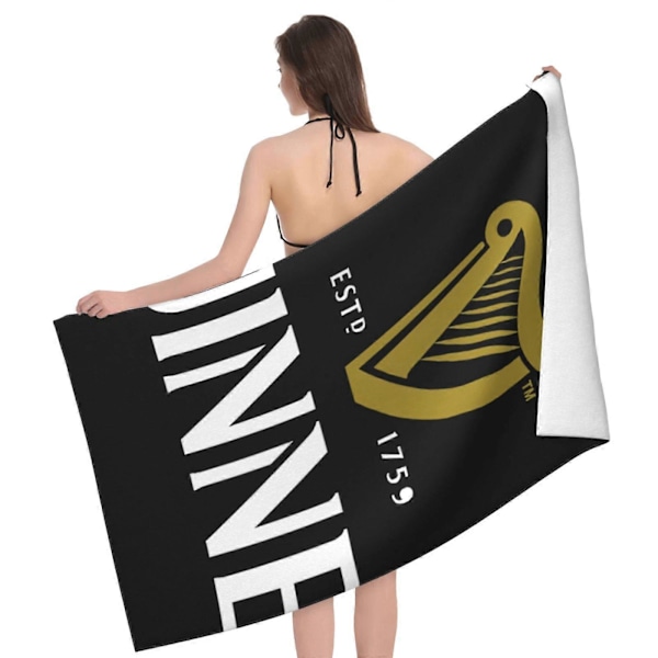 Guinness Kylpypyyhe Unisex Pyyhkeet Muoti Pyyhe Superhieno Kuitu Rantapyyhkeet-DW676