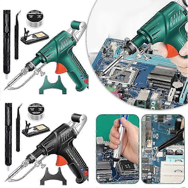 Intern Uppvärmda Industriella Lasersvetsverktyg Intern Uppvärmning Handhållet Lödningsverktyg Kit För Reparationer Hem DIY EU plug Black