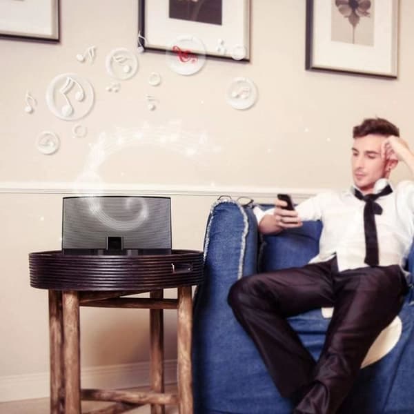 30-pinners Bluetooth-adaptermottaker for iPhone, iPod, Bose SoundDock og andre 30-pinners dokkhøyttalere