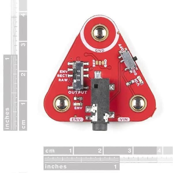 MyoWare 2.0 Link Shield DEV-18425 EMG-sensorudvidelseskort til Arduino muskel-signal-interfaceudvikling