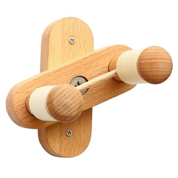 Gitarrhängare Väggfäste, Justerbar Gitarrkrok Hållare Gitarr Väggställ för Akustiska Elbas Ukulele Gitarrer