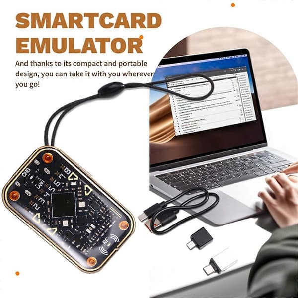 Chameleon Ultra V2.0 RFID Smart Chip Læser Emulator 125Khz 13.56Mhz Kort Dekoder NFC Duplikator+3xUI