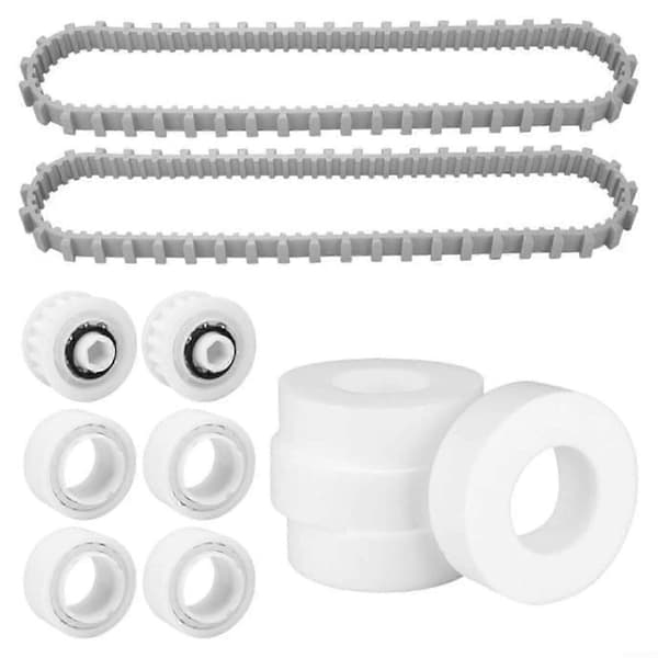 Dolphin Pool Robot Cleaner Replacement Kit 9985006-R2 Rails 6101611-R4 Rings Set