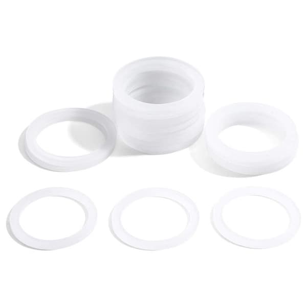 Tätningspackning för silikontätningspackningar för burklock (24-pack, mun)