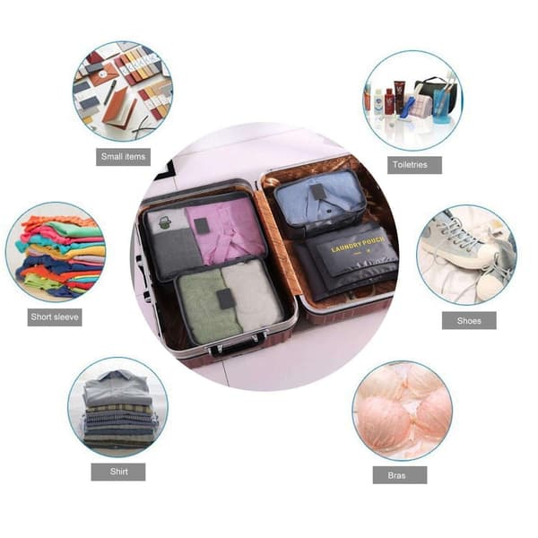 Resväska Organizer Set - Din Perfekta Packhjälp