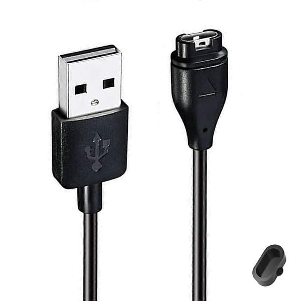 Kompatibel med Garmin Forerunner 245 oplader, opladerkabel til Garmin
