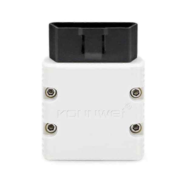 KONNWEI KW902 Bluetooth 5.0 OBD2 Bilfeildiagnostisk Skanneverktøy Støtter IOS / Android White