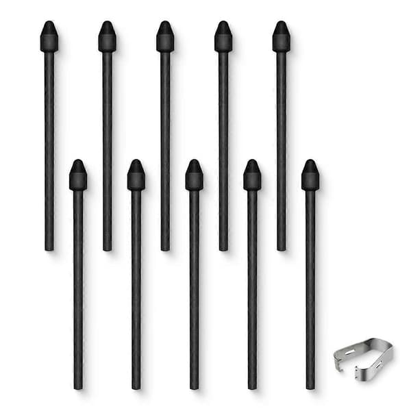 10 stk for Remarkable Maker Pen Tips, erstatningsspisser passer for Remarkable 2/1 S-Pen Super Note Styl Black