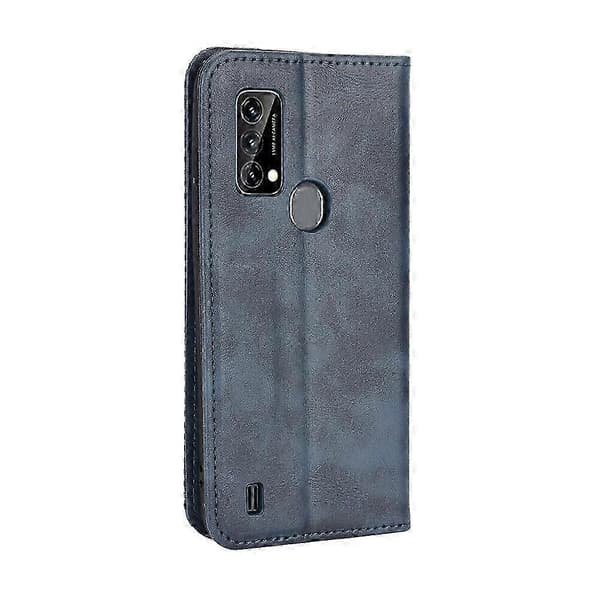 Etui til Blackview A50 Støttefod Cover Magnetisk Lukning Læder Wal... Blue