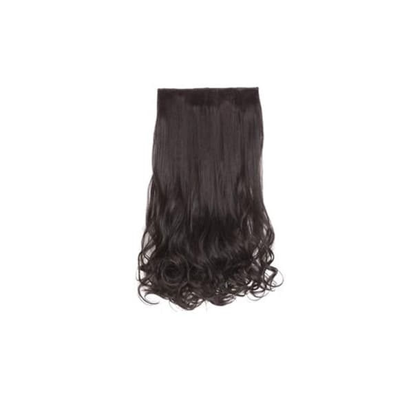 Klipsipidennys - Kihara & Suora - 70 cm Musta Black one size