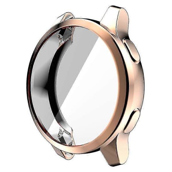 Skal för Vivoactive 4S 40mm Skärm Kroppsskydd Splittersäker Rose Gold