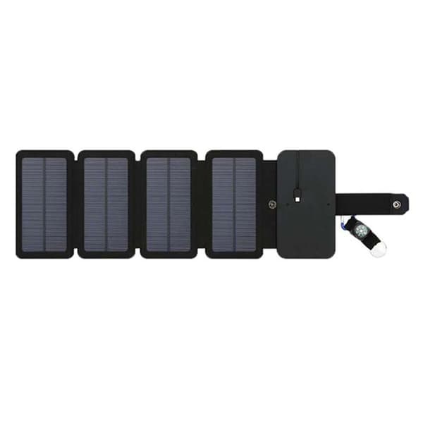 Practical Solar Survival Power Bank Charger 4 Paneler