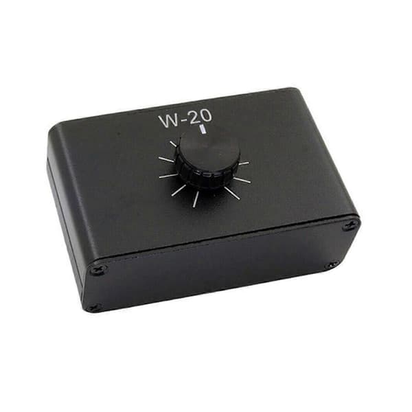Musikinstrument Dynamisk Mikrofon Volymjustering Dämpningskontroll 1/4inTRS 6.35mm Gränssnitt Stöder Stereo Black