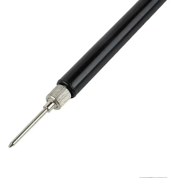 10 stk. rød sort fjeder testprobe spids isoleret testkrog ledningsforbinder teststift til multimeter