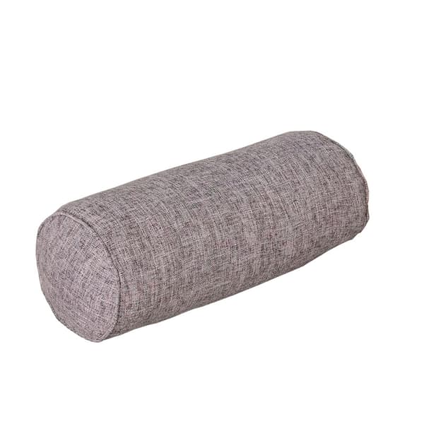 Lång kudde inre rund kroppskudde rektangulär sovkudde imitation bomullslinne kudde heminredning sovrum Blue 15x15x40cm
