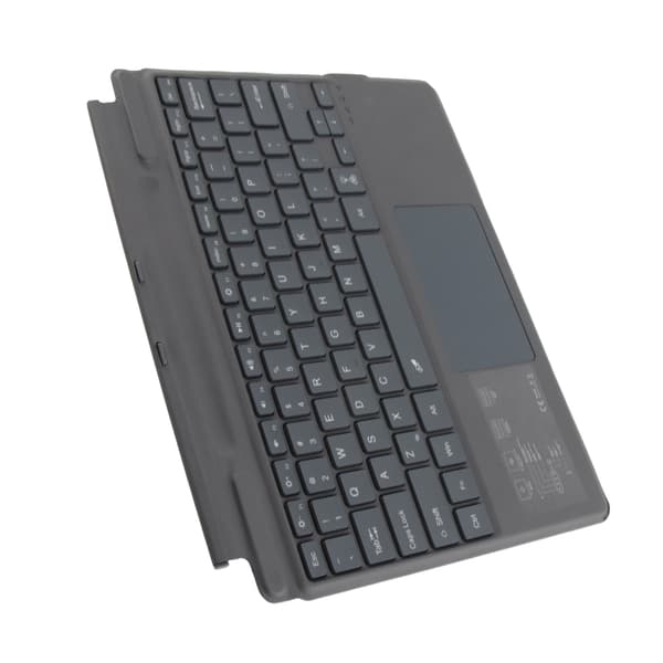 Wireless Bluetooth 5.0 Keyboard Ultra Slim with Touchpad PU Leather Case Fast Typing Backlit for iPad Pro 8 9 450mAh Battery