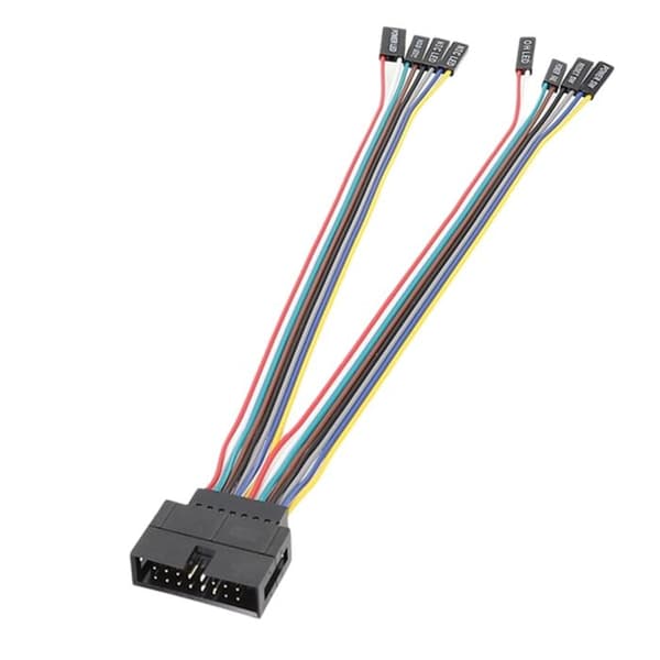 8-stifts panelomkopplarkabel, omkopplingsadapter, serverchassiadapterkabel för server