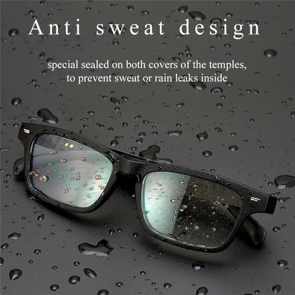 Smart Glasses Waterproof Bluetooth KY01 Polarized Design Svart 167
