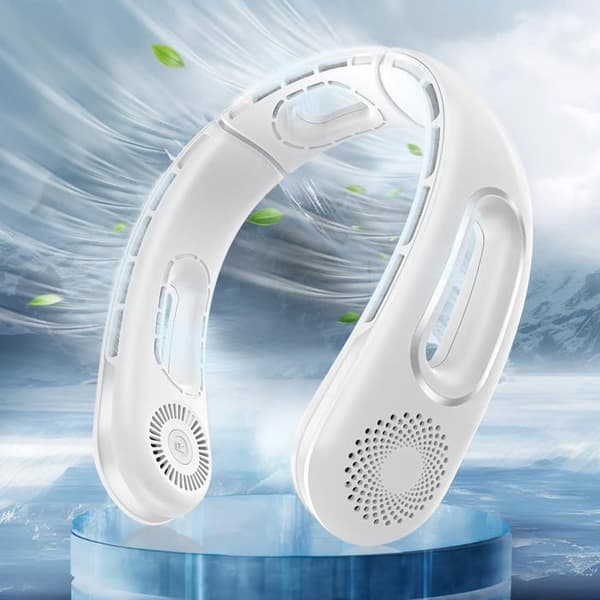 Halsventilator - ASAGO MARCIN LECH - 5200mAh model - 360° bladeless - 4 hastigheder - Stille