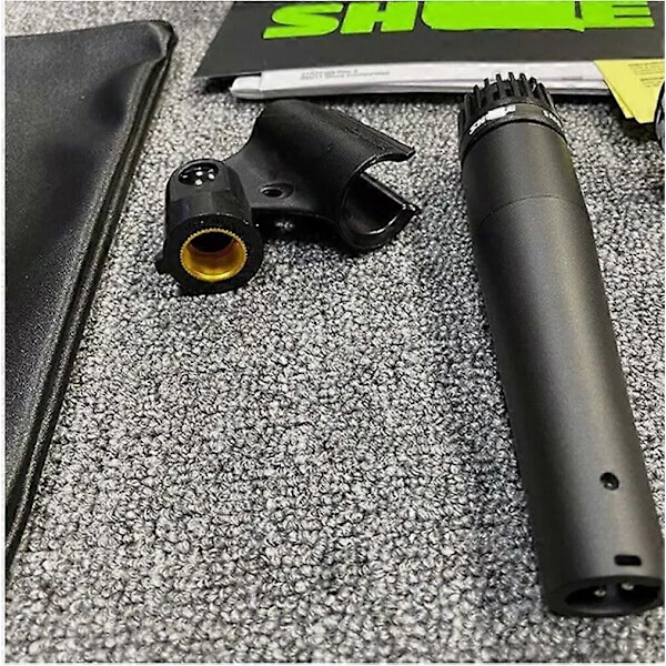 Shure SM57 SM57-LC Kardioidi Dynaaminen Langallinen Instrumenttimikrofoni Musta UK