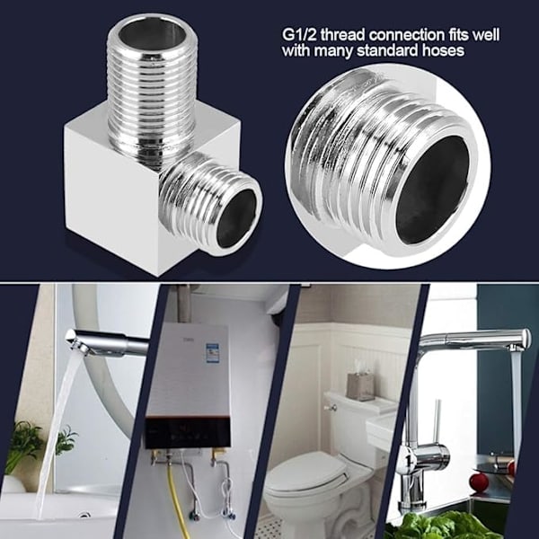 Wall-mounted tap angle - For concealed wall mounting