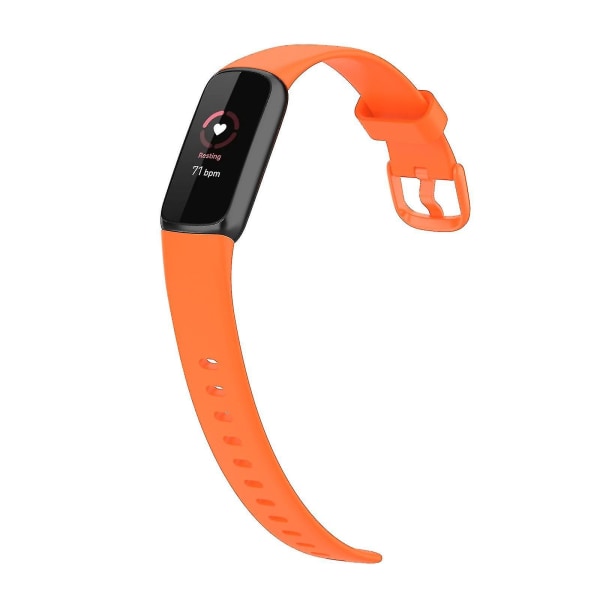 Nytt silikonband för Fitbit-luxe Soft Sports Watch Armband L