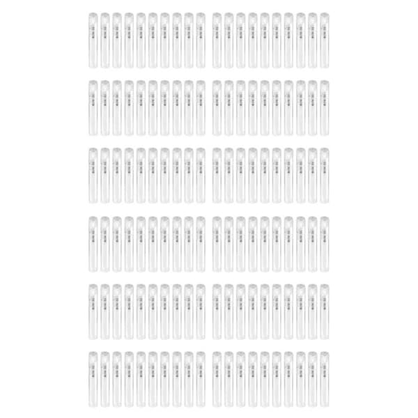 120 mini 5 ml sprayflaskor, tomma klara plastsprayflaskor, påfyllningsbara parfymflaskor