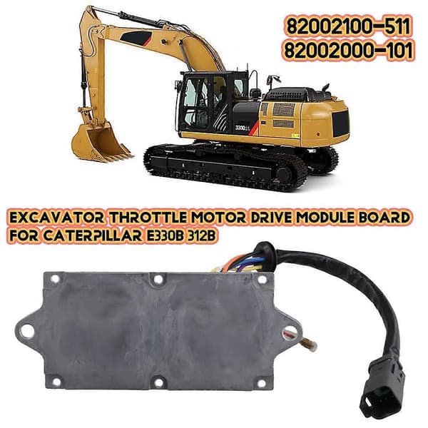 82D02100-511 82D02000-101 Excavator Throttle Motor Drive Module Board for CAT E330B 312B