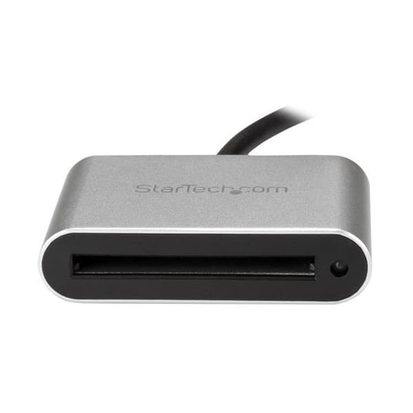 STARTECH CFast 2.0 Card Reader - USB 3.0 - Portable - Black Svart, Silver 37.3