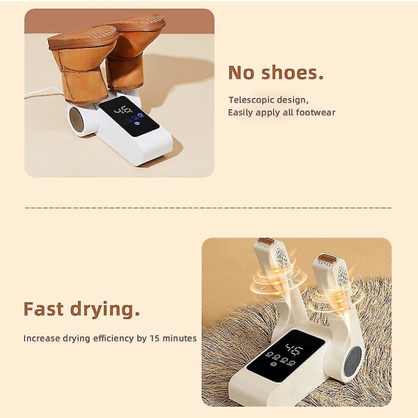 Hushållsstövel Skotork Infällbara elektriska handskar Torktumlare Intelligent Timing Boot Torkmaskin