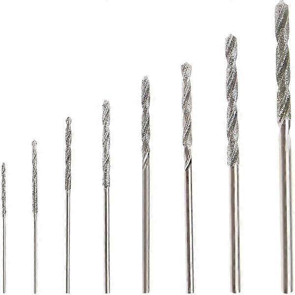 Diamantborebit 0,8/1,0/1,2/1,5/1,8/2,0/2,5/3,0 mm