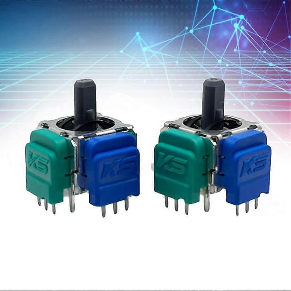 10 STK TMR Elektromagnetisk Joystick til Gamepad Opgradering TMR Joystick 3D Analog Thumbstick Controller