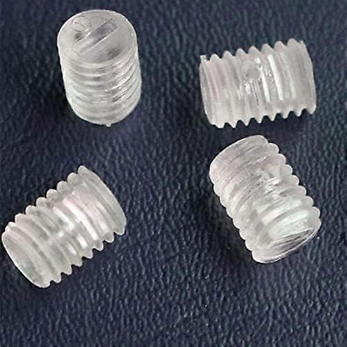 100 st Nylonskruvbultar Spårade Ställskruvar M5*10mm