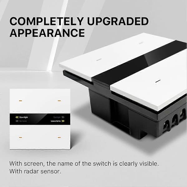 Tuya Zigbee Smart Scene Switch Belysning Smart Kontrol Scene Kontrol Switch Panel Smart Stikkontakt Smart Switch 485 86 Box B