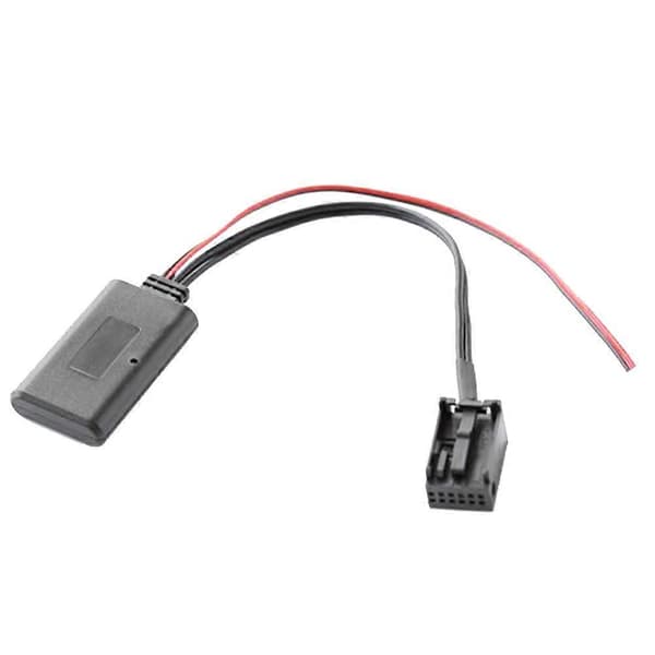 Aux-kabel Bluetooth-adapter til 6000CD USB 5.0 musikafspiller lydadapter mikrofon håndfri Black