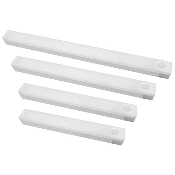 Slim Rechargeable LED Motion Sensor Light - Warm Light, Magnetic Mounting 55 200 mm