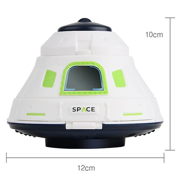 Romrakettleke Astronaut Romskip Leke Tidlig Utdanning Leke Bursdagsgave for Gutter Jenter D