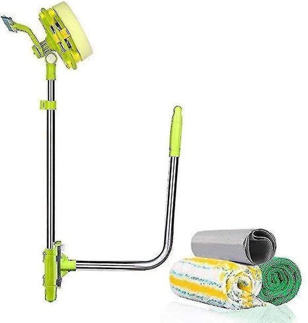 Telescopic Window Cleaner - U-shaped Scraper Easy to Reach External Window Washer_Super Gift